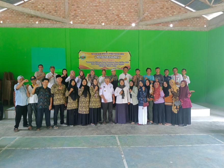 Musyawarah Rencana Pembangunan Desa Tahun 2024 dan Musyawarah Desa Perubahan Tahun 2023